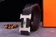 Copy Hermes Black Leather Belt with Solid Steel 'H' buckle - on Sale (2)_th.jpg